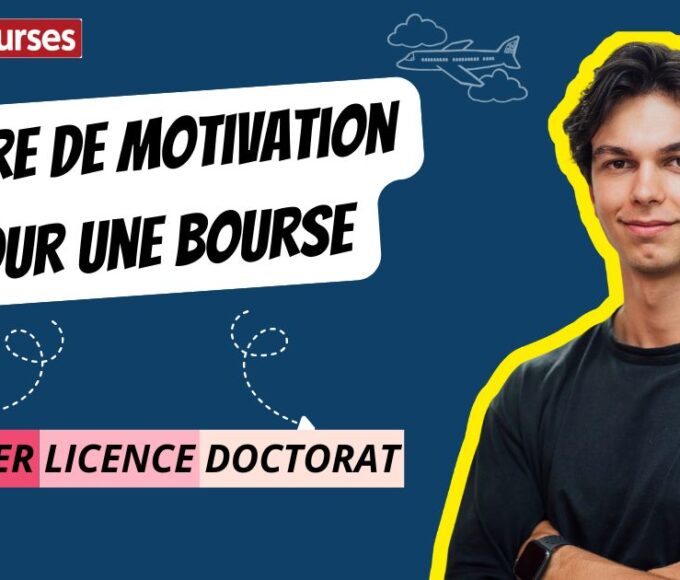 Lettre de motivation pour une bourse
