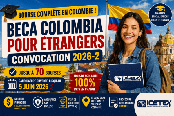 Programme ICETEX pour Étudiants Étrangers en Colombie