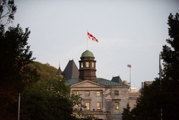 Pavillon des arts de l’Université McGill. Photo : © Université McGill. Source : Site Web de l’Université McGill.
