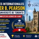 Bourses Internationales Lester B. Pearson 2027 à l'Université de Toronto