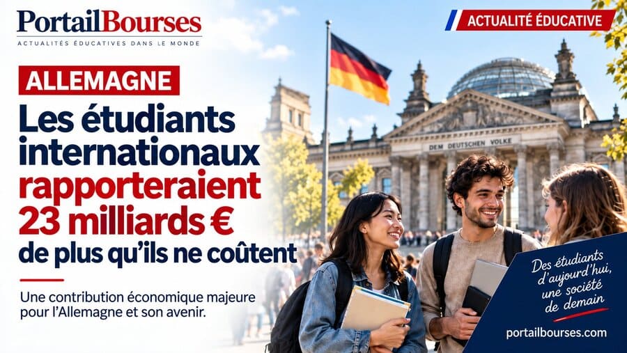 Allemagne les étudiants internationaux rapporteraient 23 milliards d’euros de plus qu’ils ne coûtent