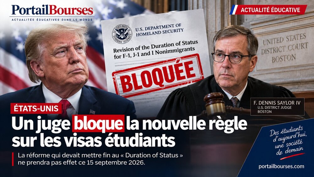 États-Unis un juge bloque à la dernière minute la nouvelle règle sur les visas F-1 et J-1