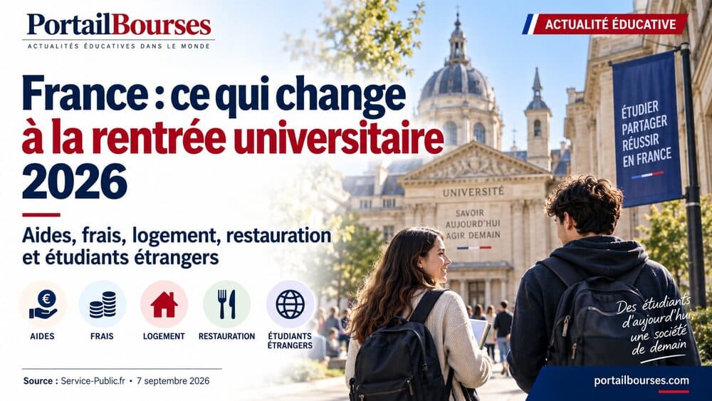 France ce qui change pour les étudiants à la rentrée universitaire 2026