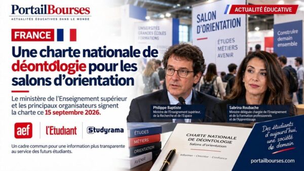 Les salons d’orientation vont désormais disposer d’un cadre déontologique national. Le ministère de l’Enseignement supérieur a programmé ce 15 septembre 2026 la signature d’une charte nationale de déontologie à l’usage des organisateurs de salons d’orientation et de leurs exposants.